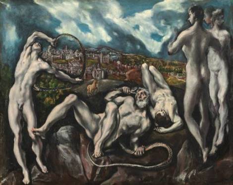 El Greco, Laocoonte (c. 1610 - 1614). 137,5 x 172.5 cm. (museodelprado.es)